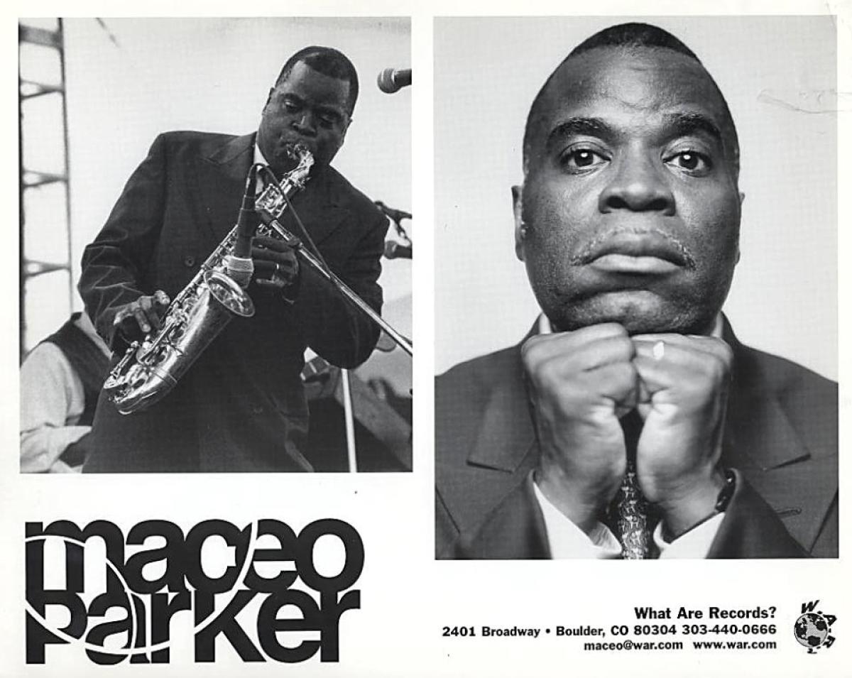 Maceo Parker Vintage Concert Photo Promo Print at Wolfgang's
