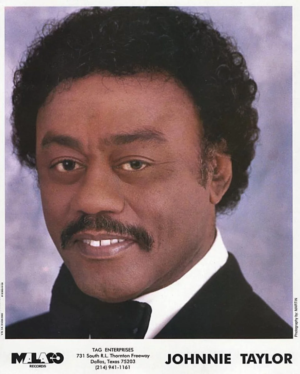 Johnnie Taylor Vintage Concert Photo Promo Print at Wolfgang’s