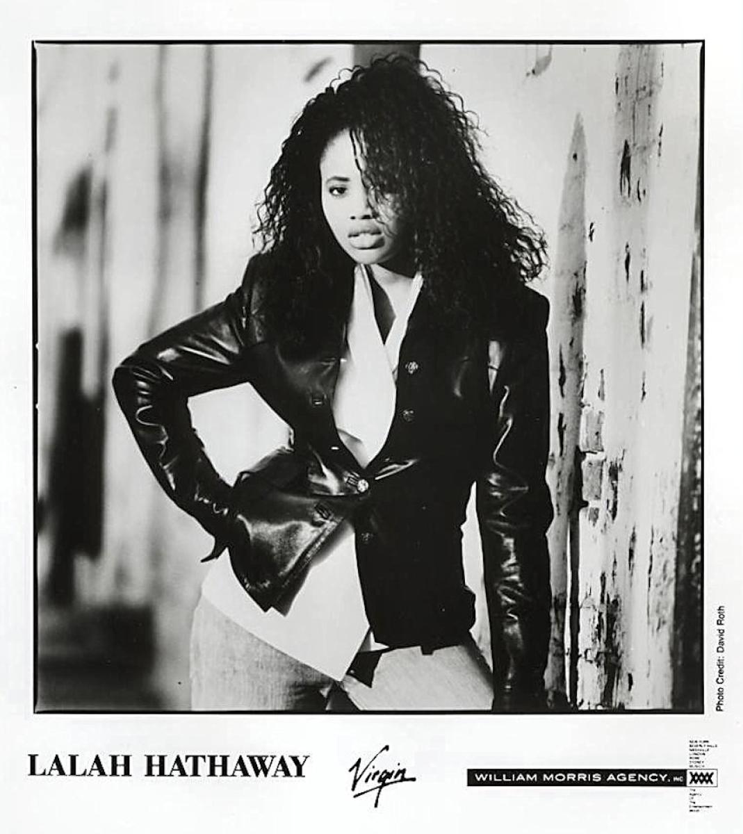 Lalah Hathaway Vintage Concert Photo Promo Print at Wolfgang's(01)