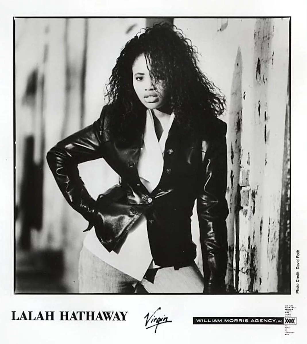 Lalah Hathaway Vintage Concert Photo Promo Print at Wolfgang's