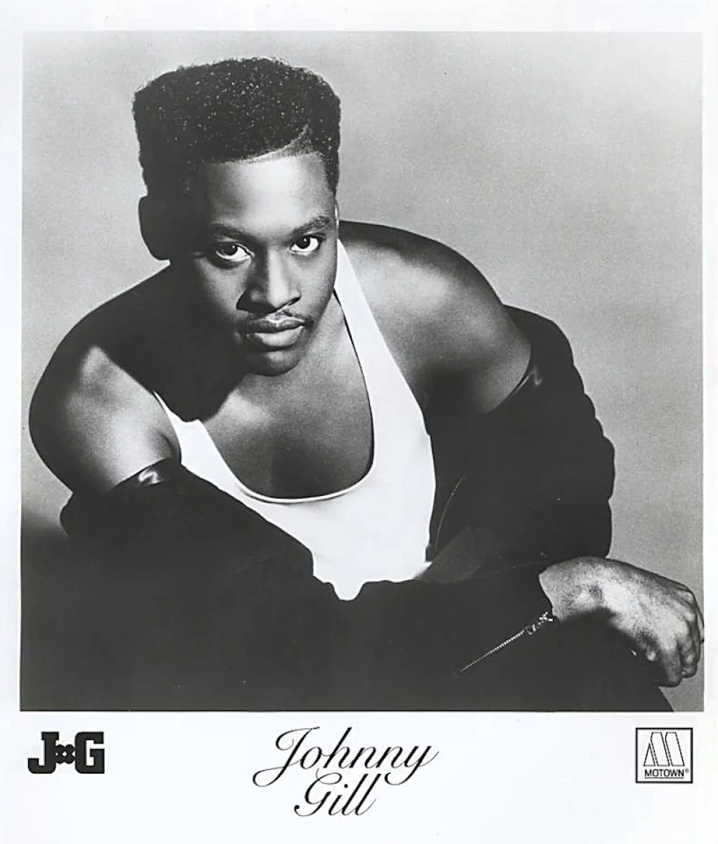 Johnny Gill Vintage Concert Photo Promo Print at Wolfgang's