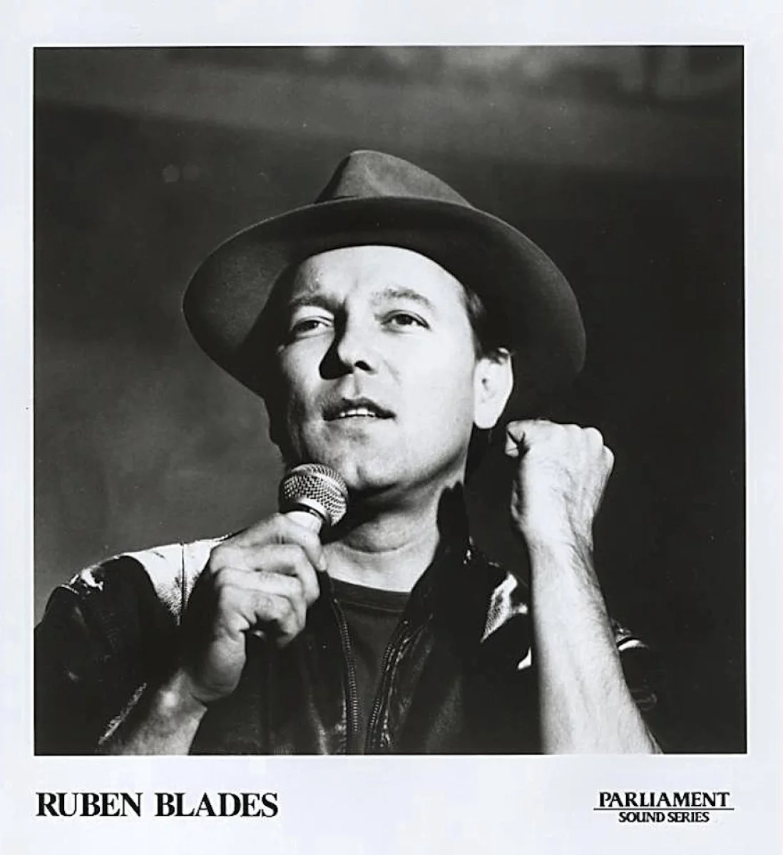 Ruben Blades Vintage Concert Photo Promo Print At Wolfgang S