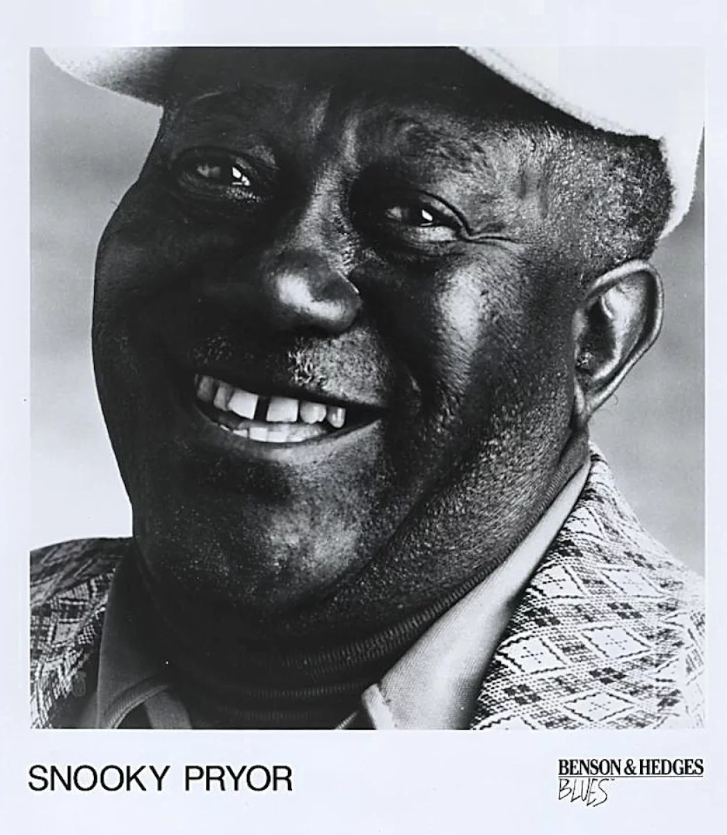 Snooky Pryor Vintage Concert Photo Promo Print at Wolfgang's
