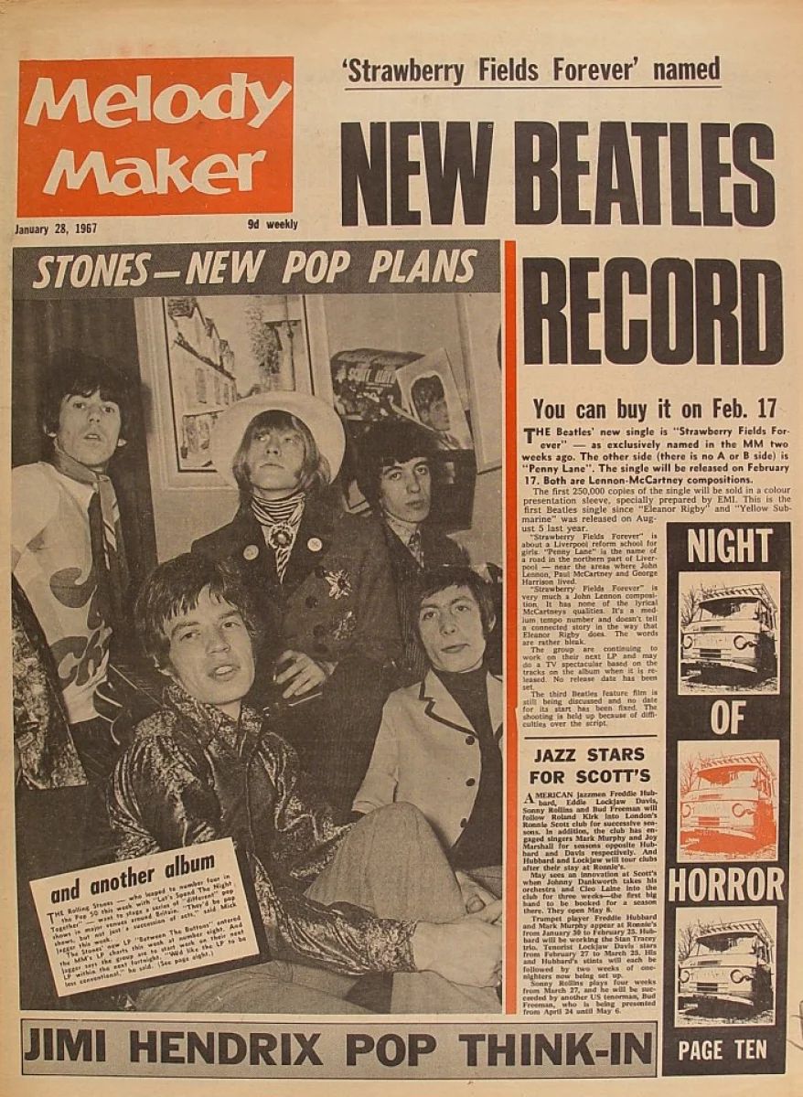 Melody Maker | January 28, 1967 at Wolfgang's