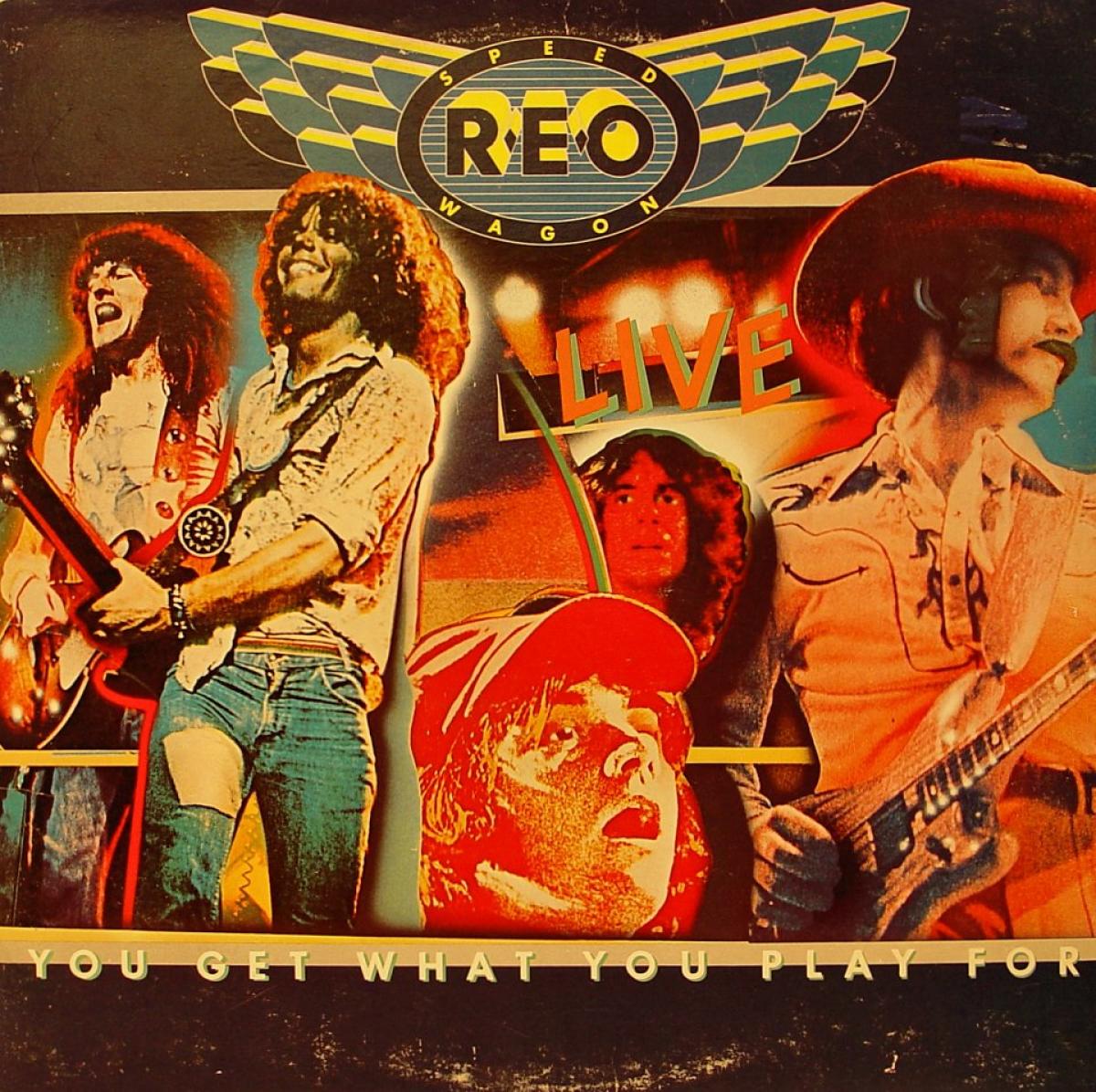 REO Speedwagon Vinyl 12", 1977 at Wolfgang's