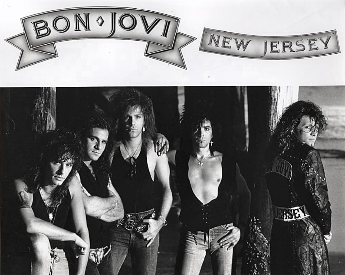 Bon Jovi Vintage Concert Photo Promo Print at Wolfgang's