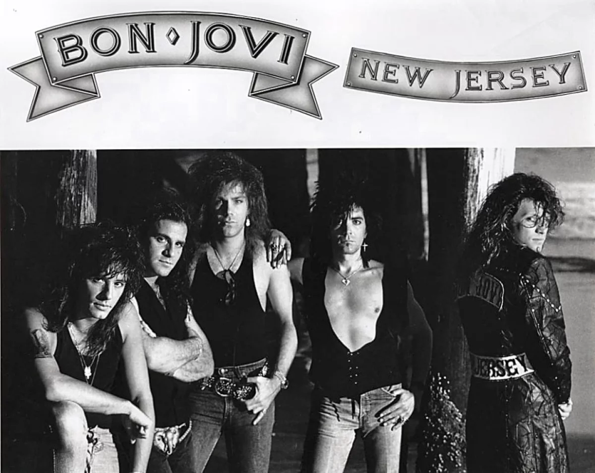 Bon Jovi Vintage Concert Photo Promo Print at Wolfgang's