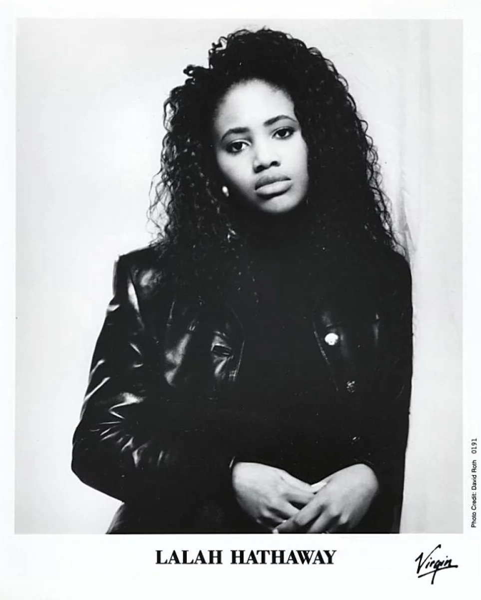 Lalah Hathaway Vintage Concert Photo Promo Print At Wolfgang's