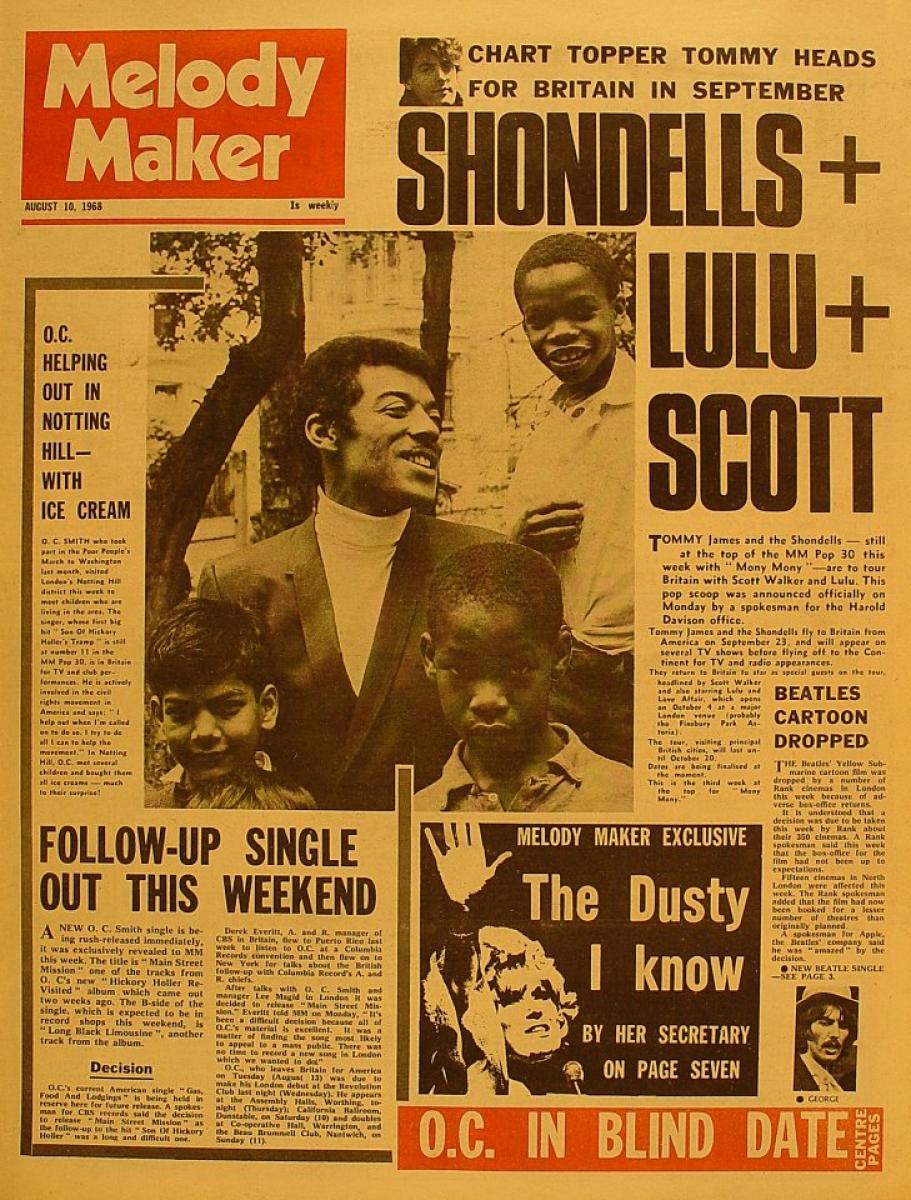 Melody Maker | August 10, 1968 at Wolfgang's