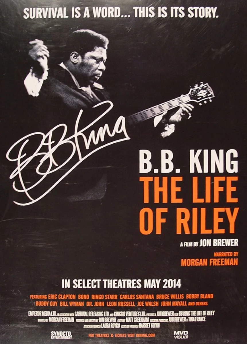 B.B. King Vintage Concert Poster, 2014 At Wolfgang's