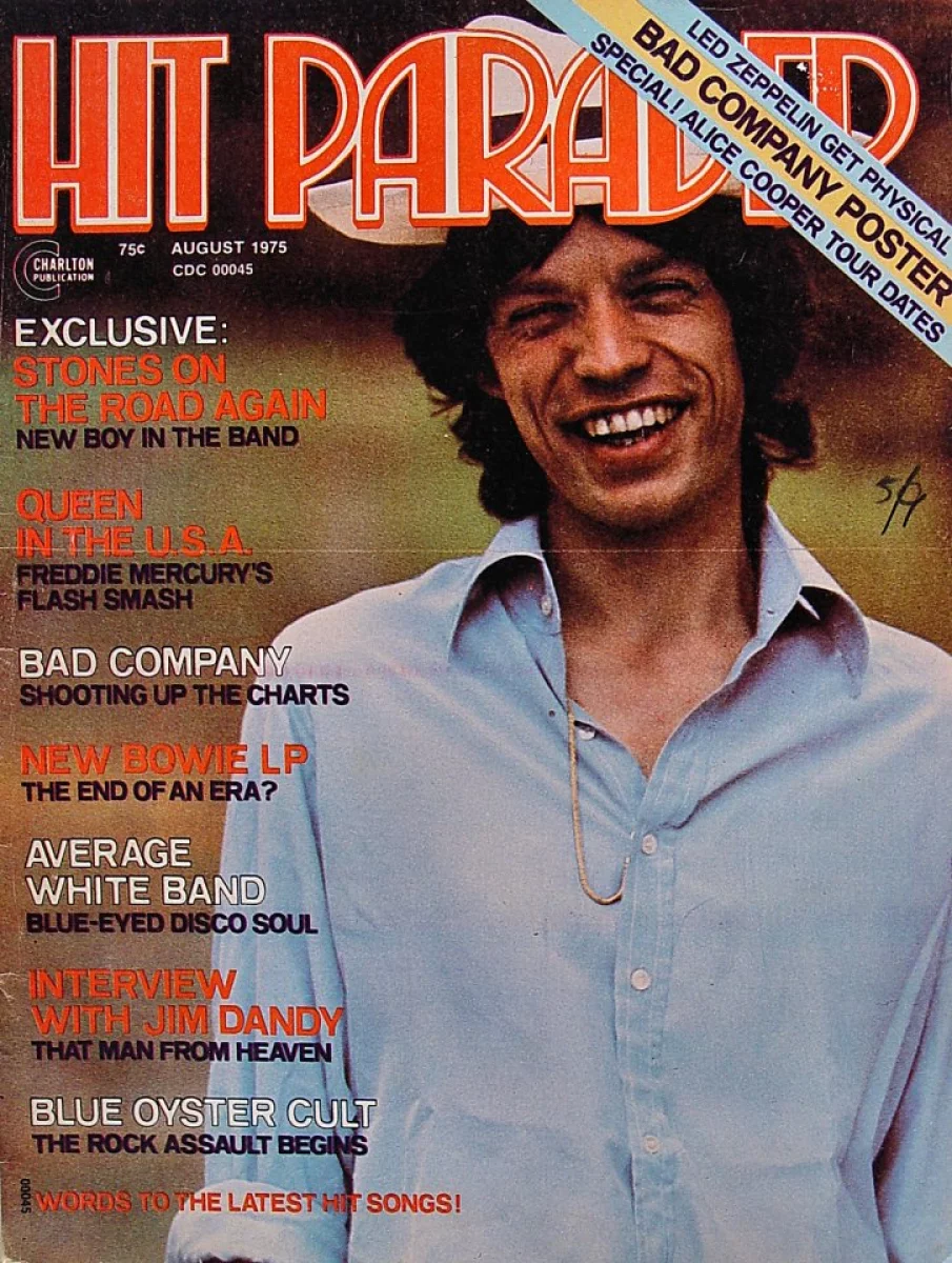 Hit Parader August 1975 At Wolfgangs