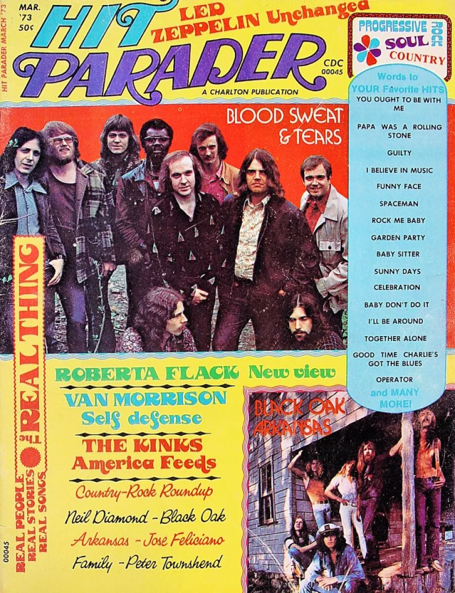 Hit Parader | March 1973 at Wolfgang's