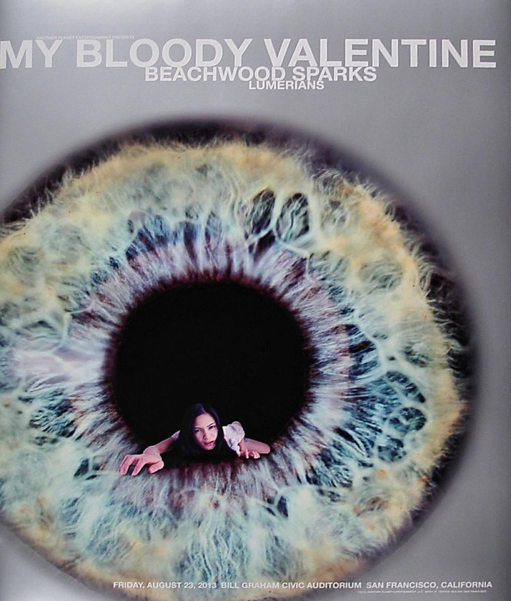 My Bloody Valentine Vintage Concert Poster from San