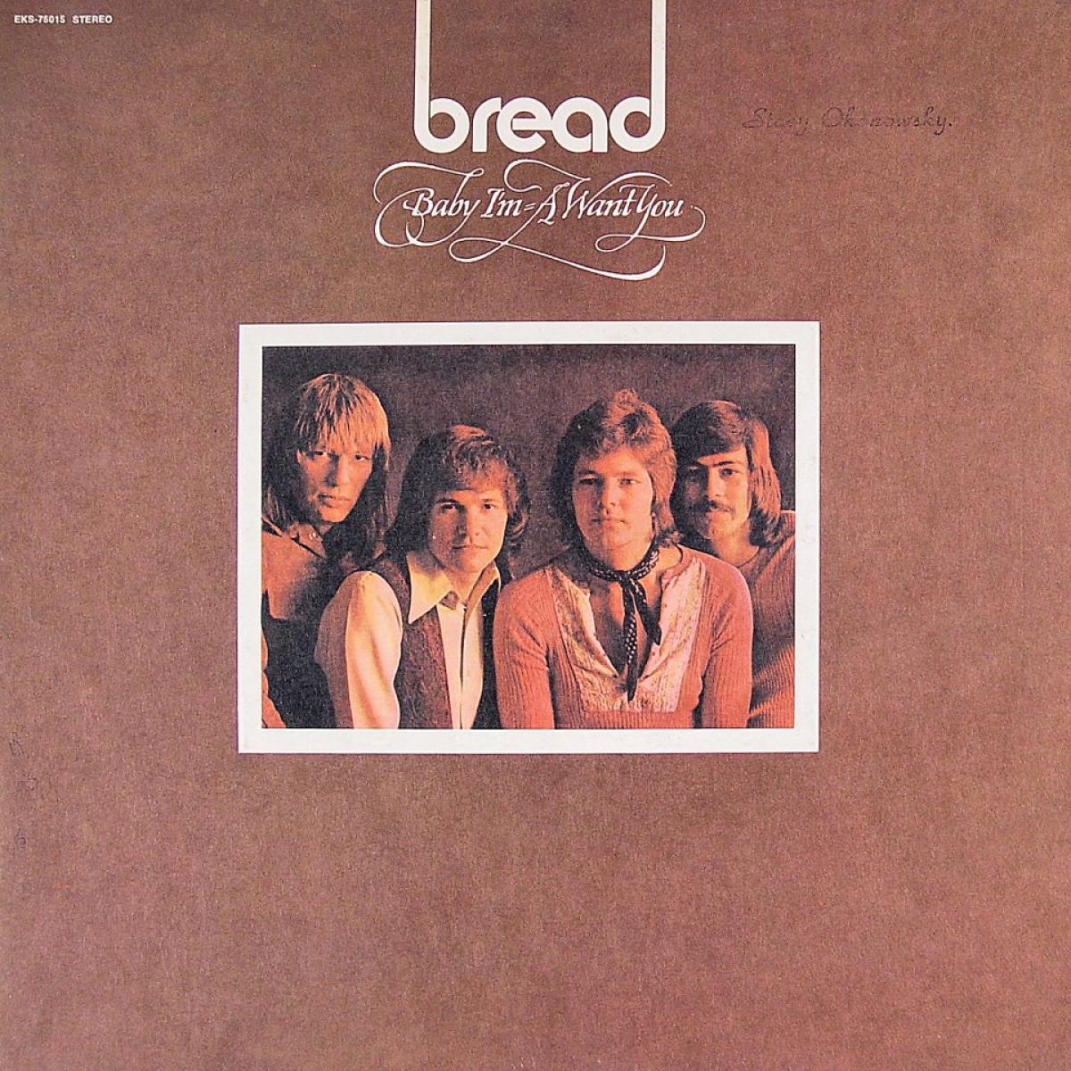 Bread Vinyl 12", 1972 at Wolfgang's