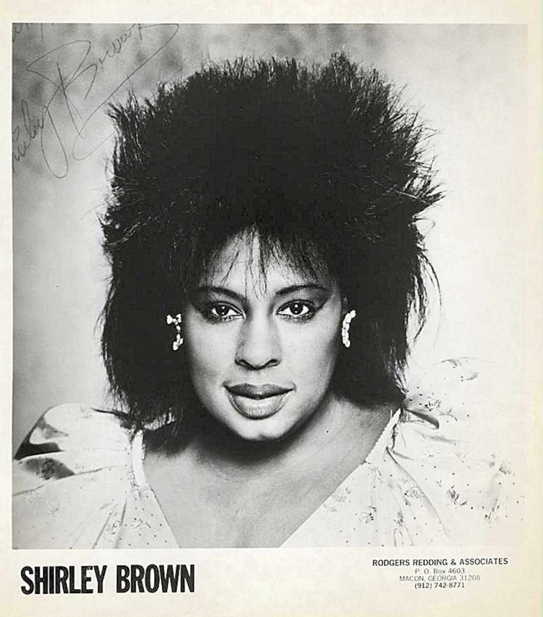 Shirley Brown Vintage Concert Photo Promo Print at Wolfgang's