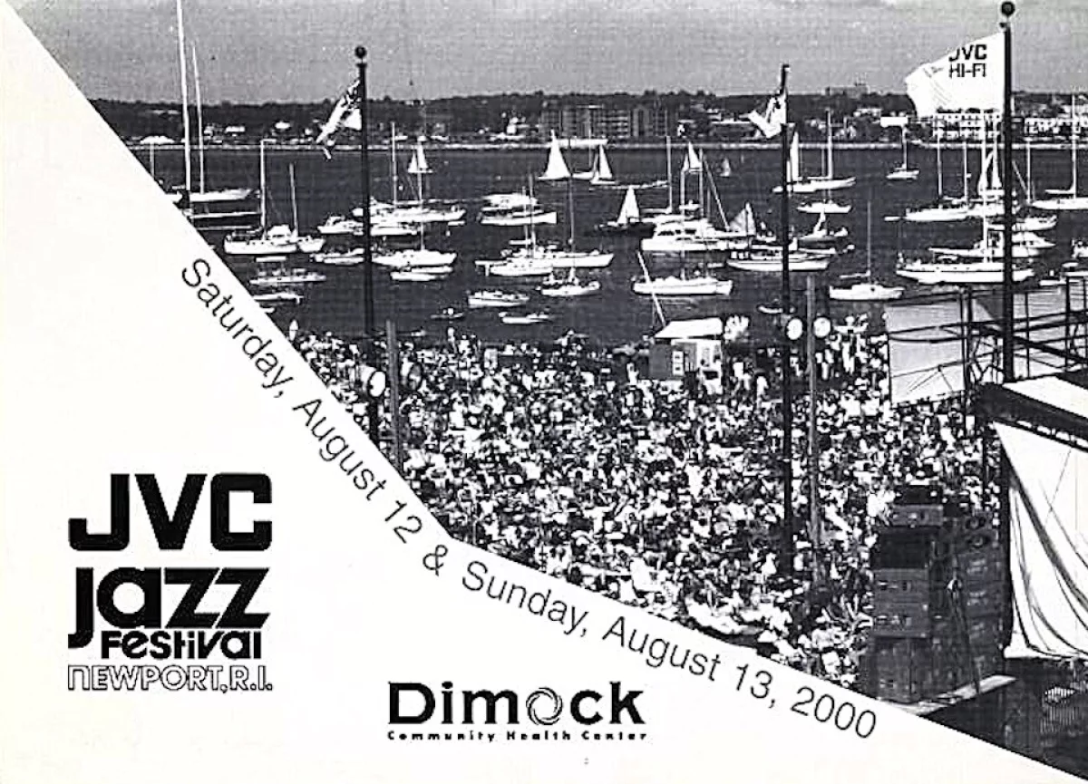 JVC Jazz Festival Vintage Concert Postcard from JVC Jazz Festival, Aug 12,  2000 at Wolfgang's