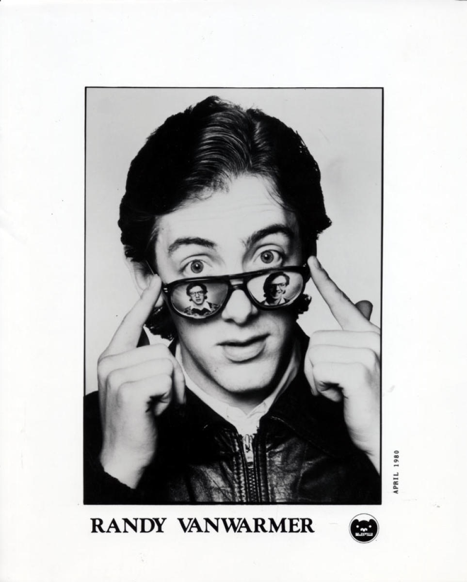 Randy VanWarmer Vintage Concert Photo Promo Print, 1980 at Wolfgang's