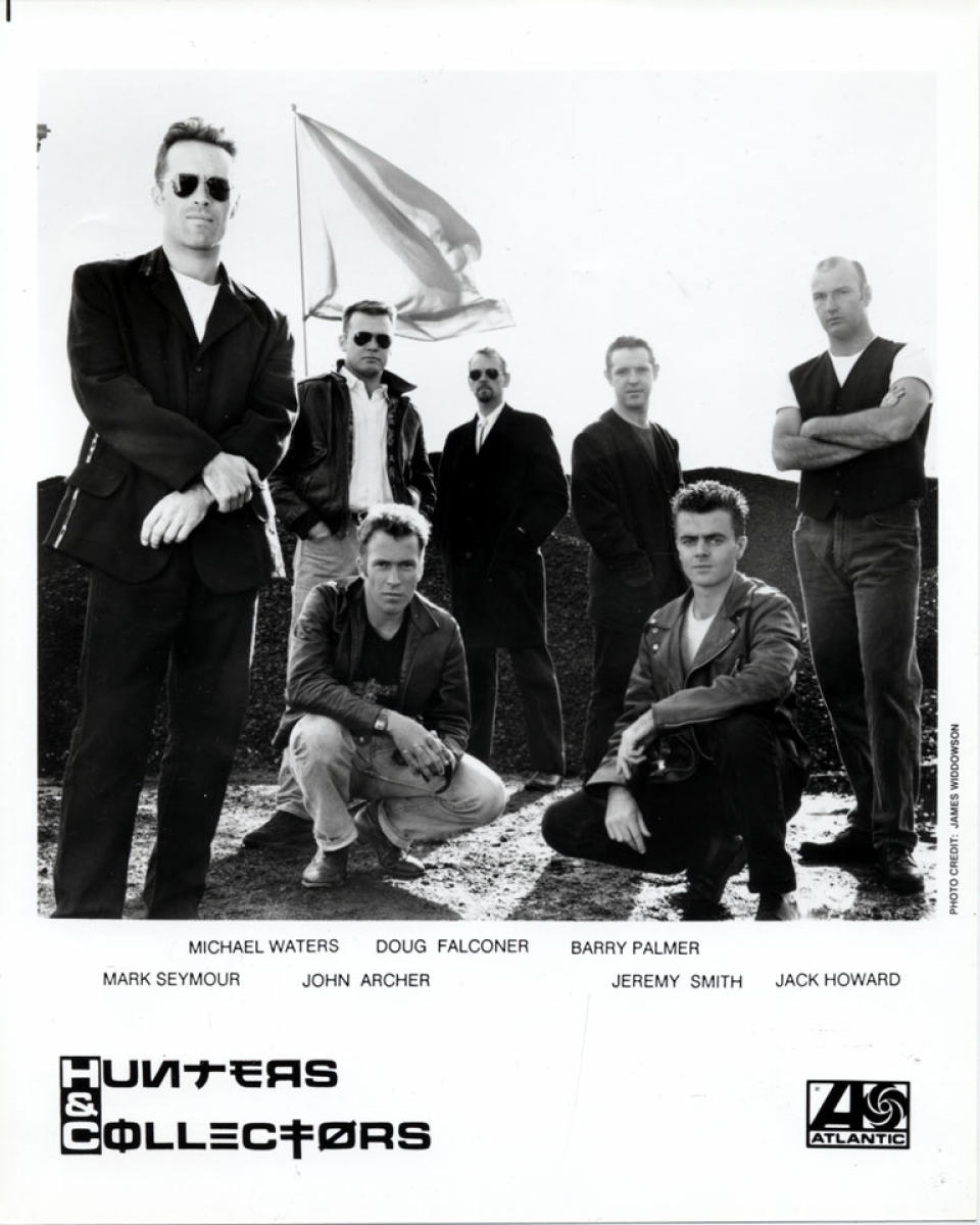 Hunters and Collectors Vintage Concert Photo Promo Print at Wolfgang's