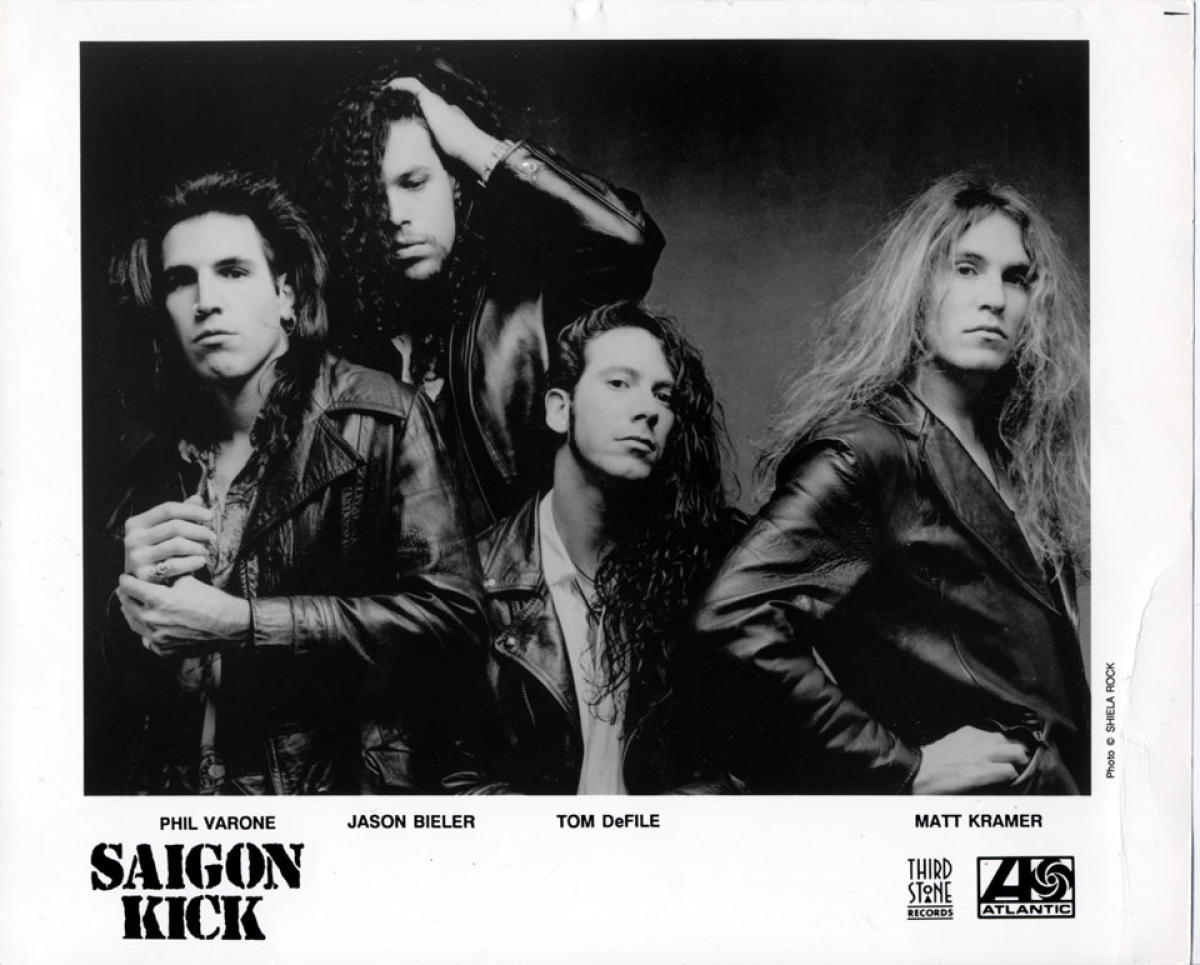 Saigon Kick Vintage Concert Photo Promo Print at Wolfgang's