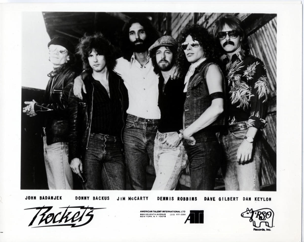 The Rockets Vintage Concert Photo Promo Print at Wolfgang's