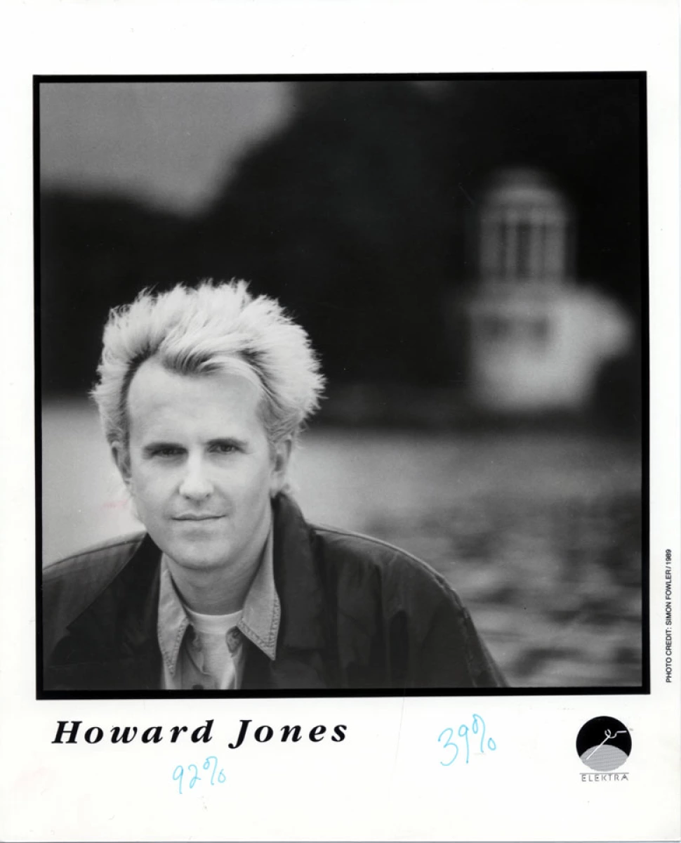 Howard Jones Vintage Concert Photo Promo Print, 1989 at Wolfgang's