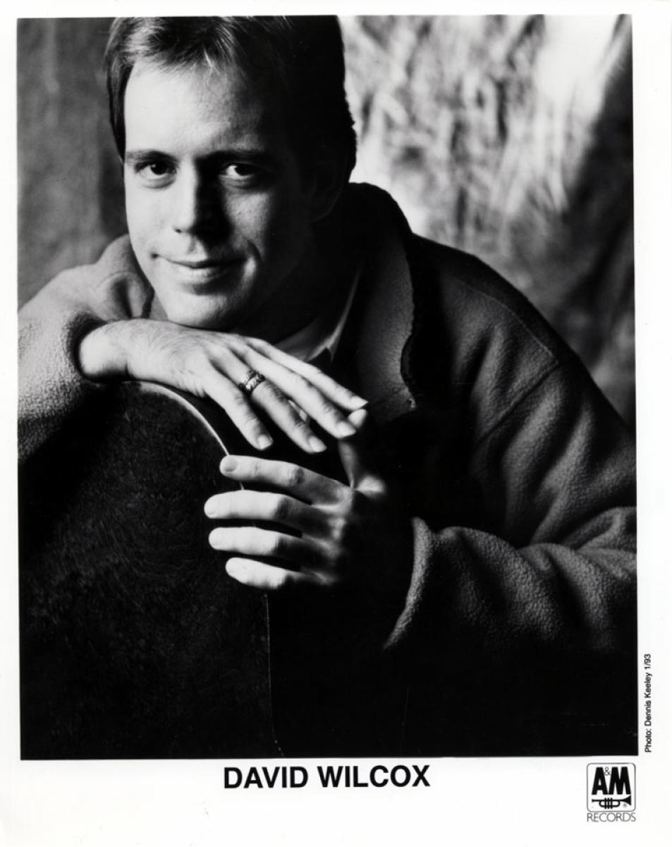 David Wilcox Vintage Concert Photo Promo Print, 1993 at Wolfgang's