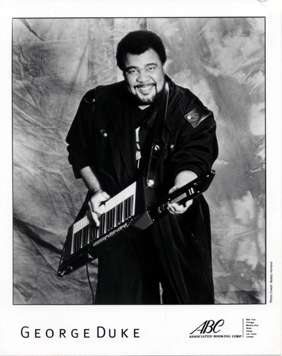 George Duke Vintage Concert Photo Promo Print at Wolfgang's