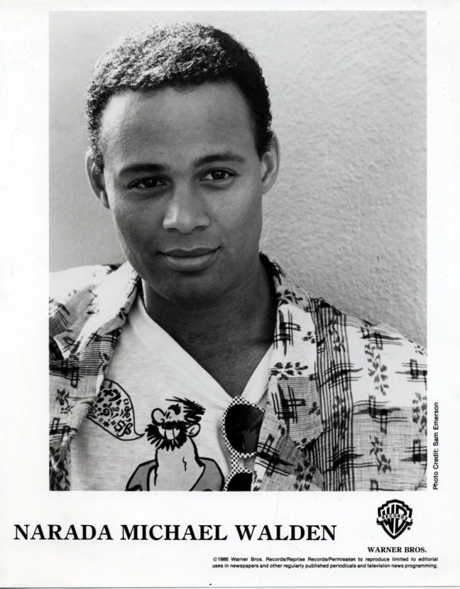 Narada Michael Walden Vintage Concert Photo Promo Print, 1986 at Wolfgang’s