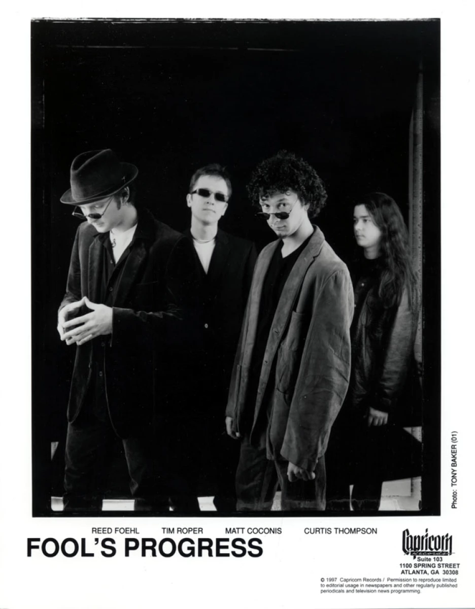 Fool's Progress Vintage Concert Photo Promo Print, 1997 at Wolfgang's