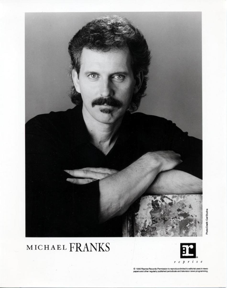 Michael Franks Vintage Concert Photo Promo Print, 1990 at Wolfgang's