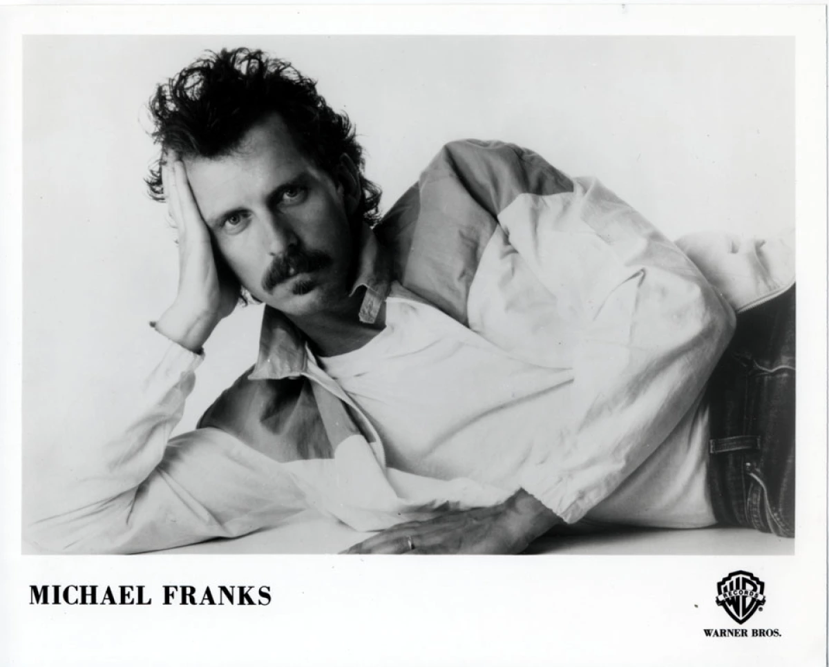 Michael Franks Vintage Concert Photo Promo Print at Wolfgang's