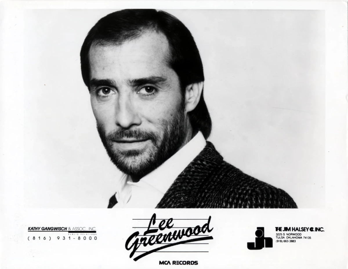 Lee Greenwood Vintage Concert Photo Promo Print at Wolfgang's