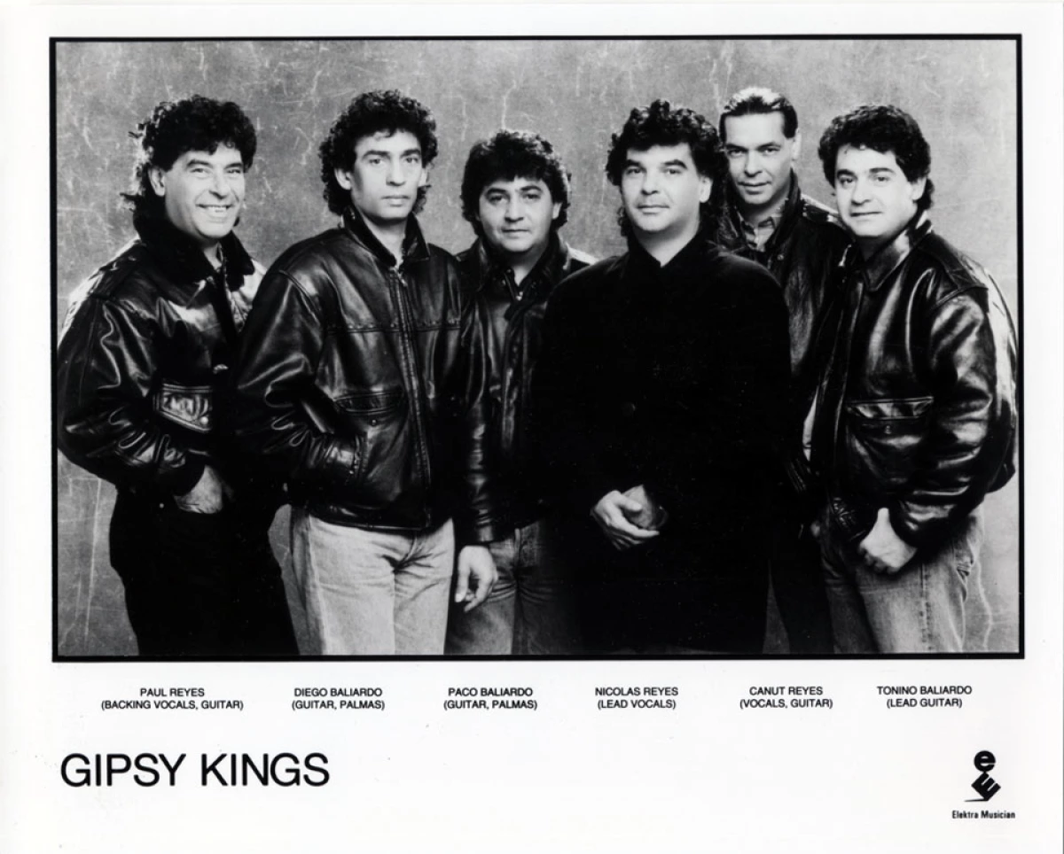Gipsy Kings Vintage Concert Photo Promo Print at Wolfgang’s