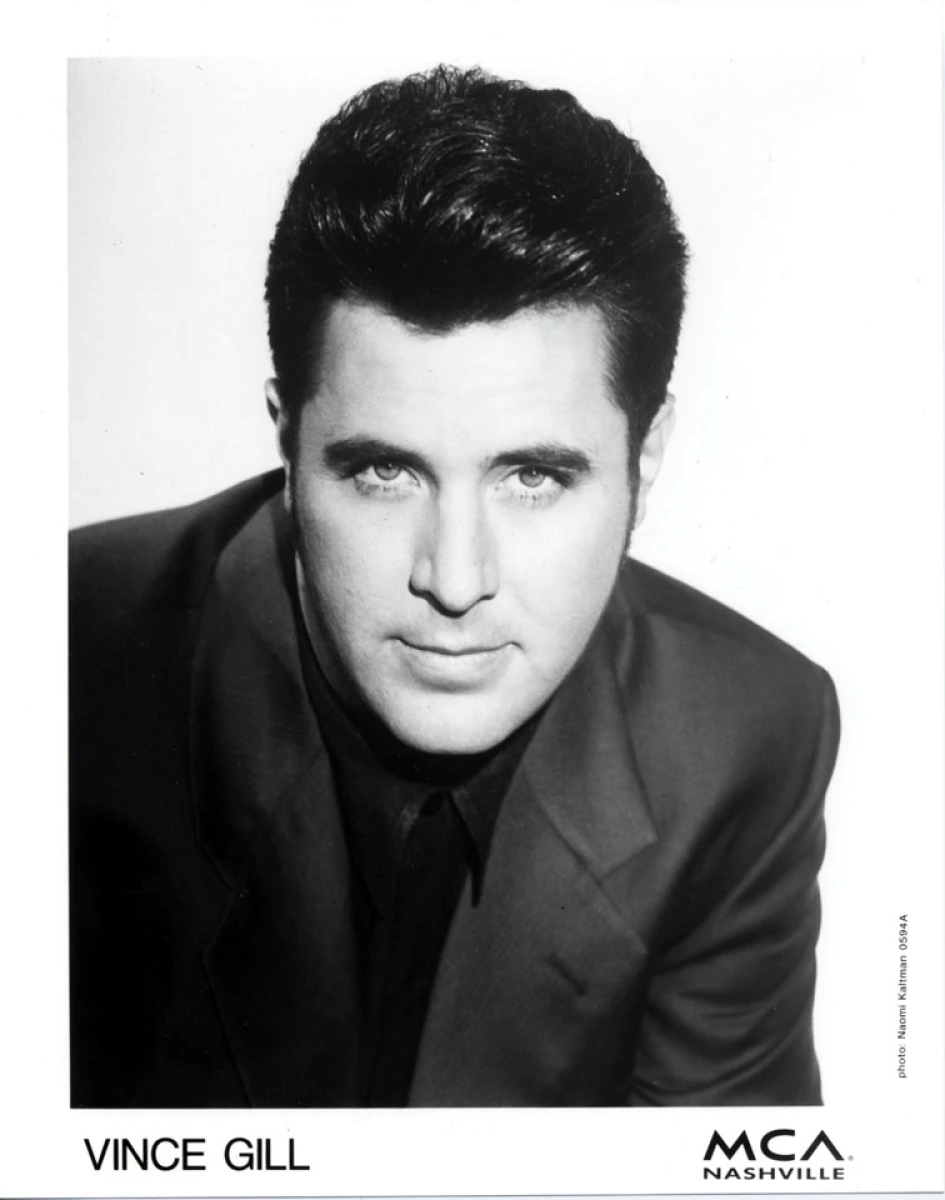 Vince Gill Vintage Concert Photo Promo Print at Wolfgang&rsquo;s