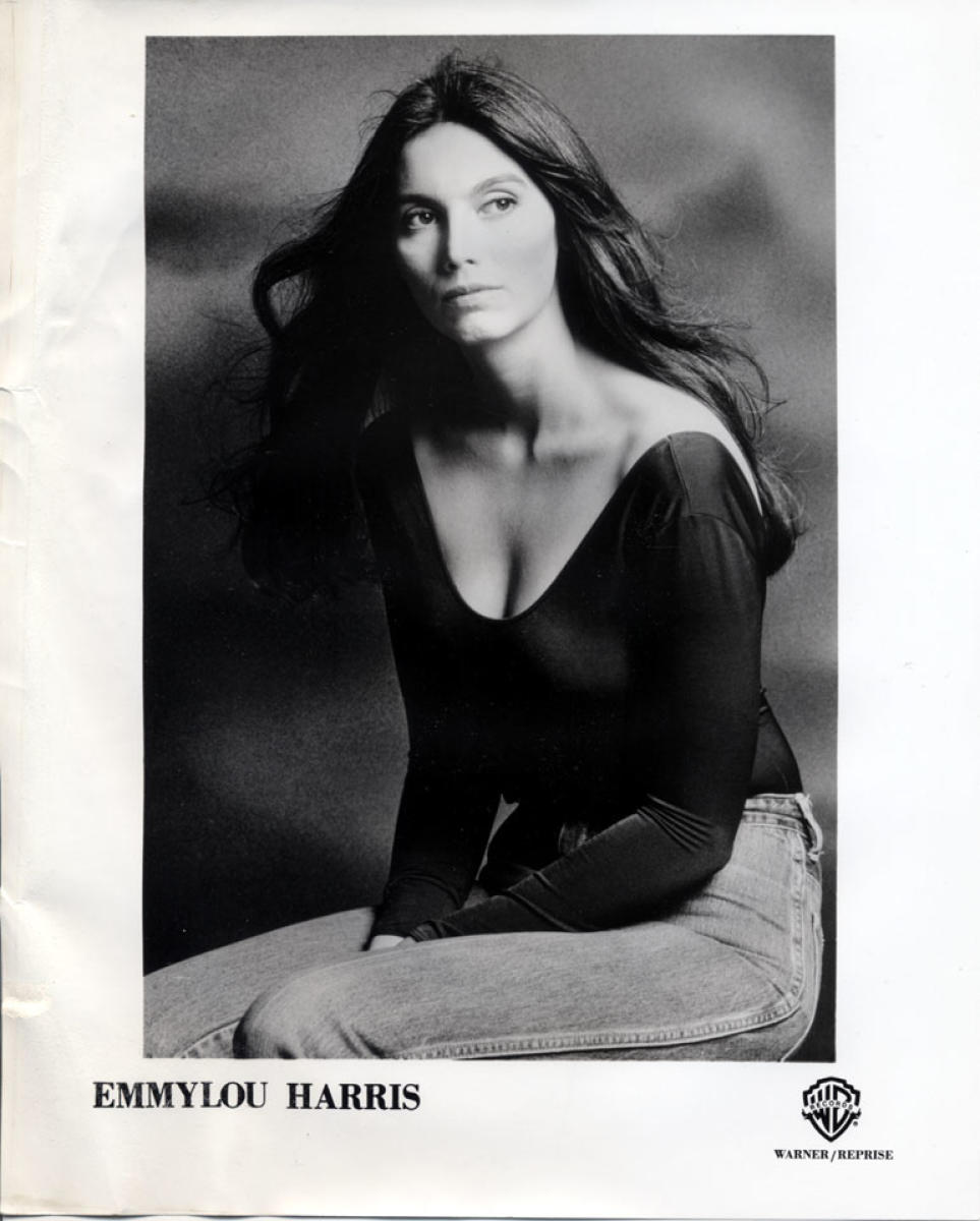 Emmylou Harris Vintage Concert Photo Promo Print at Wolfgang's.