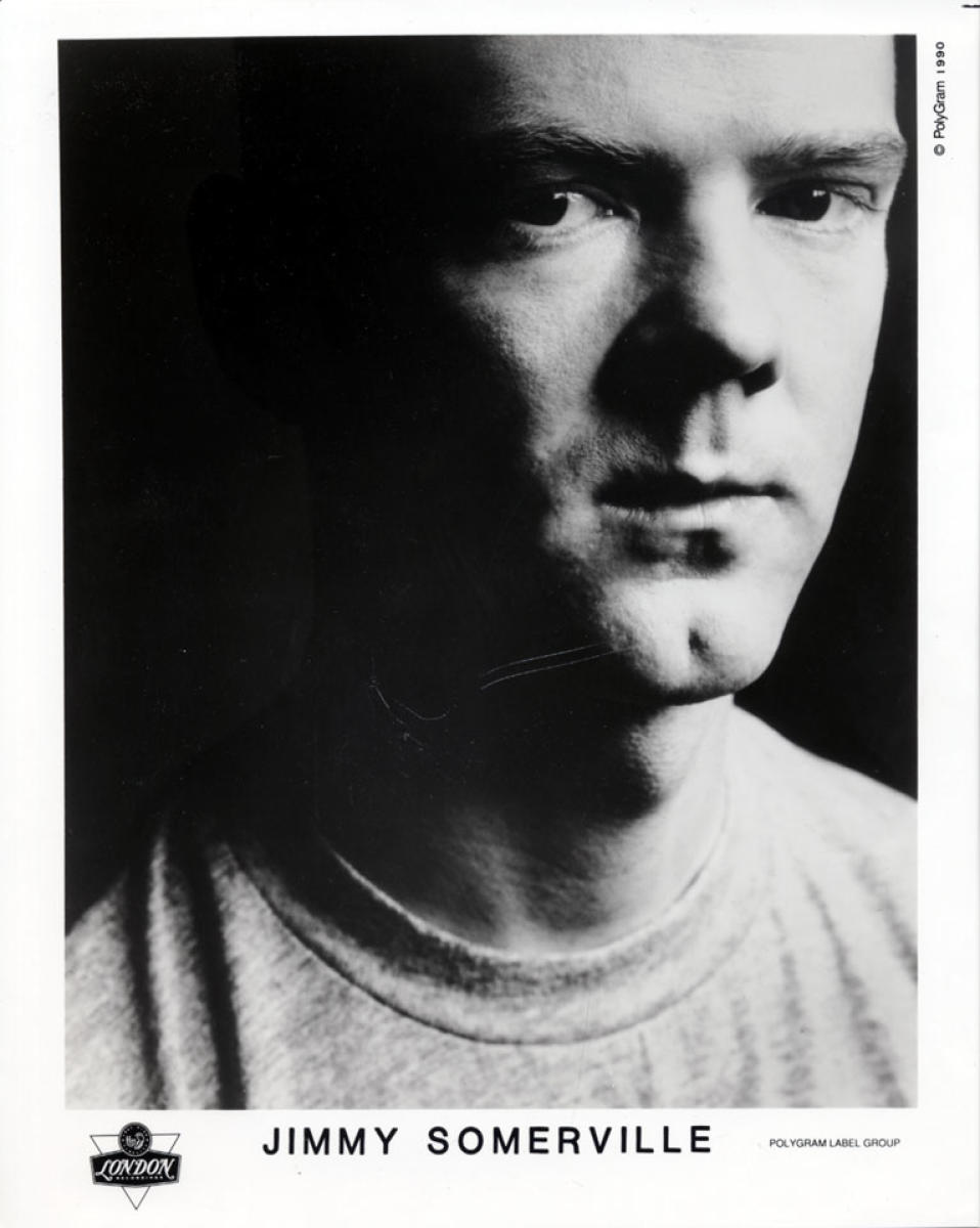 Jimmy Somerville Vintage Concert Photo Promo Print, 1990 At Wolfgang's