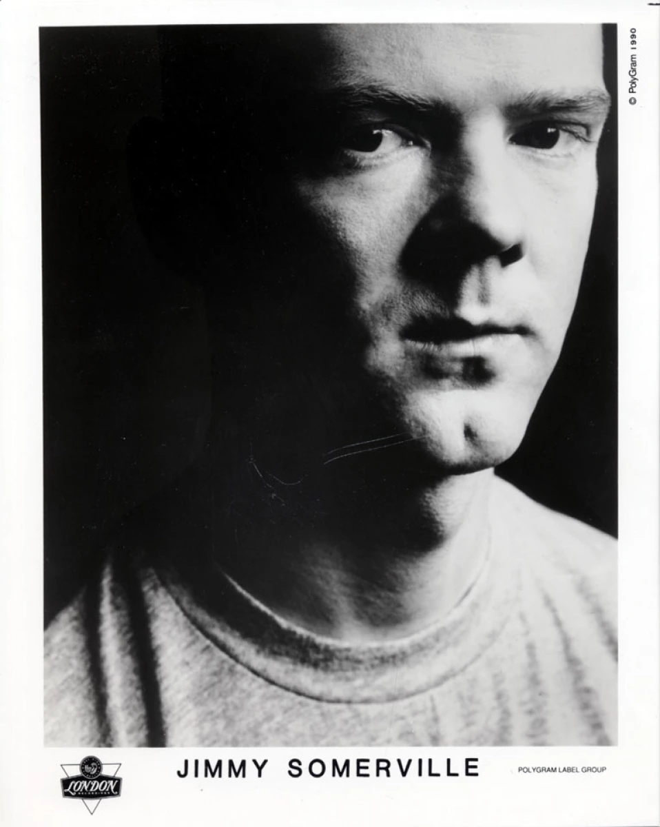 Jimmy Somerville Vintage Concert Photo Promo Print, 1990 at Wolfgang's