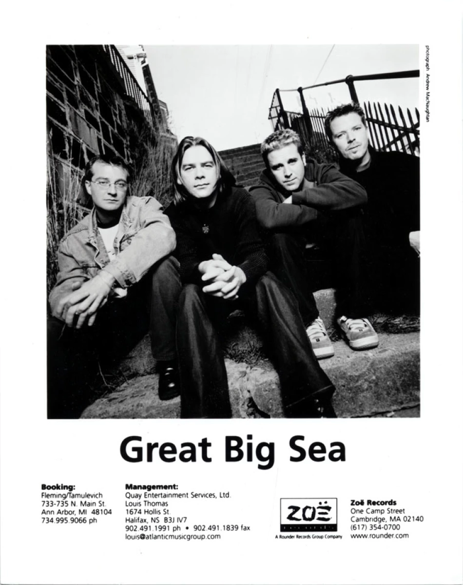 Great Big Sea Concert & Band Photos at Wolfgang's