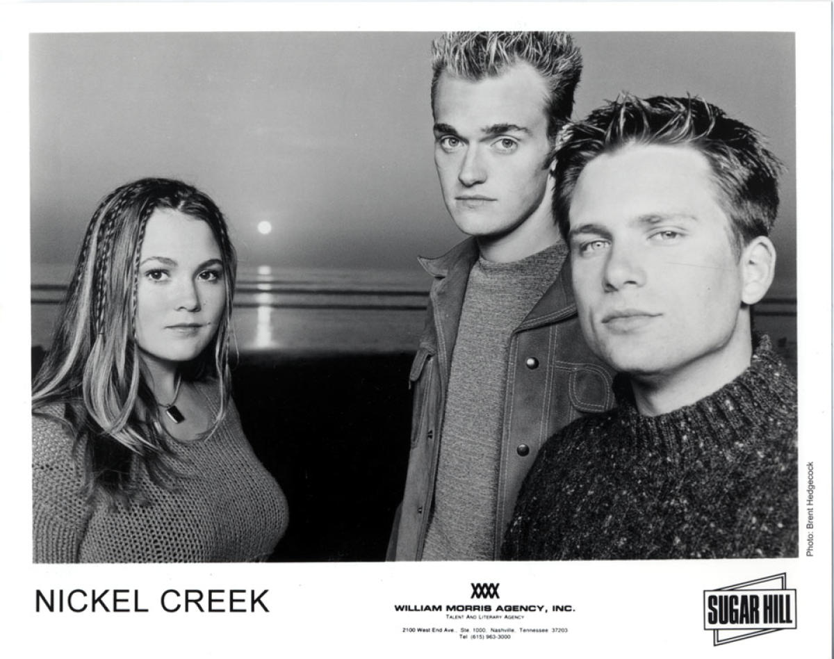 Nickel Creek Vintage Concert Photo Promo Print at Wolfgang's