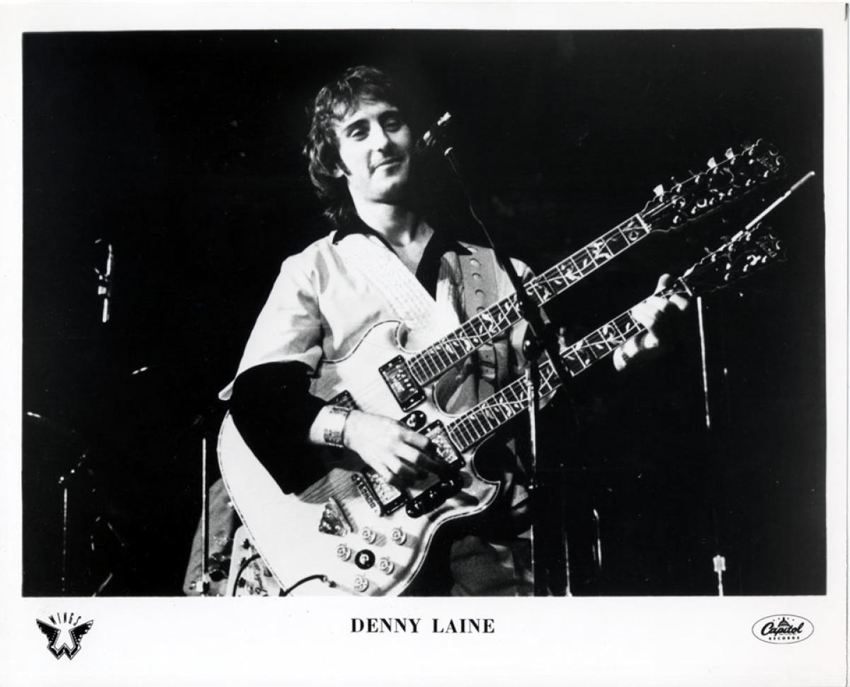 Denny Laine Vintage Concert Photo Promo Print at Wolfgang's