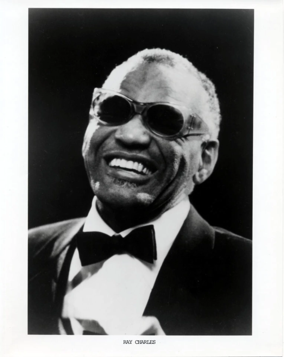 Ray Charles Vintage Concert Photo Promo Print at Wolfgang's