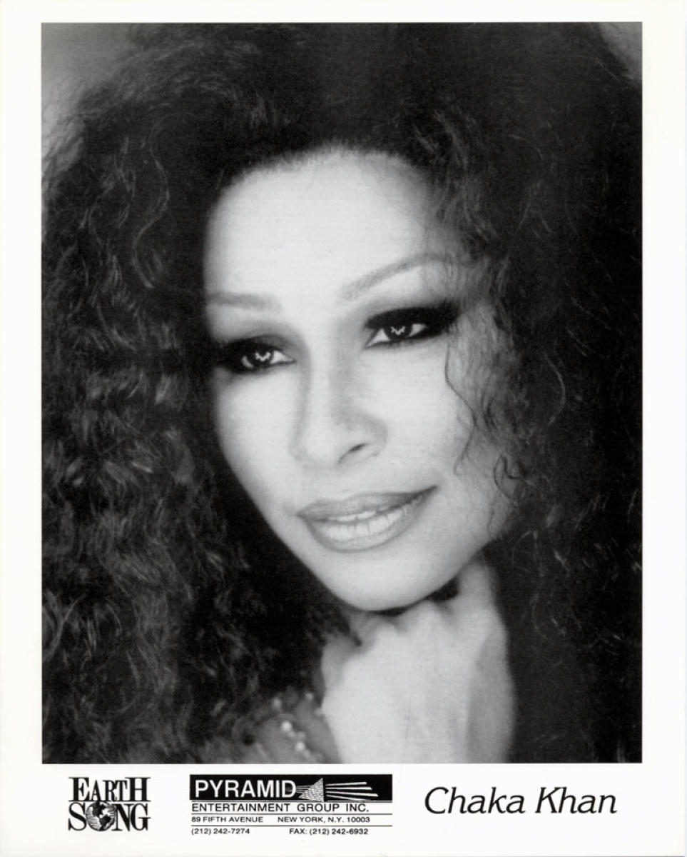 Chaka Khan Vintage Concert Photo Promo Print At Wolfgang S