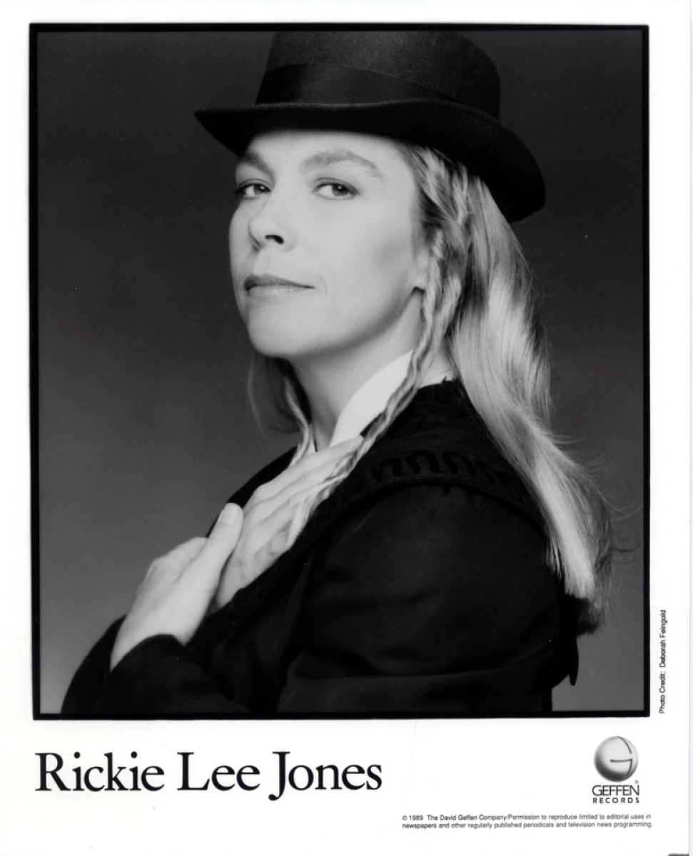 Rickie Lee Jones Vintage Concert Photo Promo Print, 1989 at Wolfgang&rsquo;s