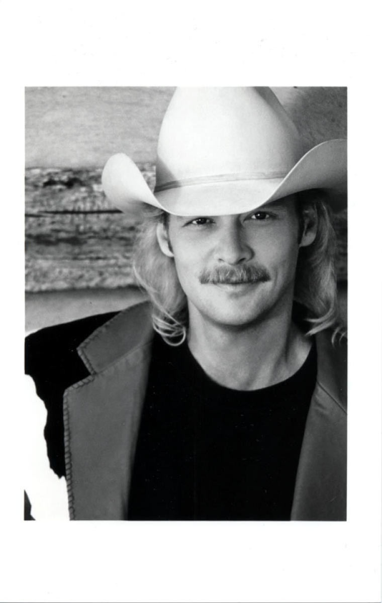 Alan Jackson Vintage Concert Photo Promo Print at Wolfgang's