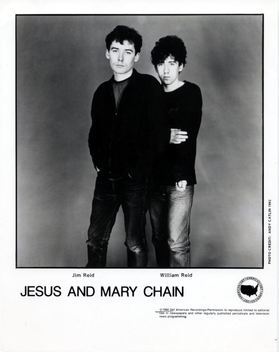 The Jesus & Mary Chain Vintage Concert Photo Promo Print
