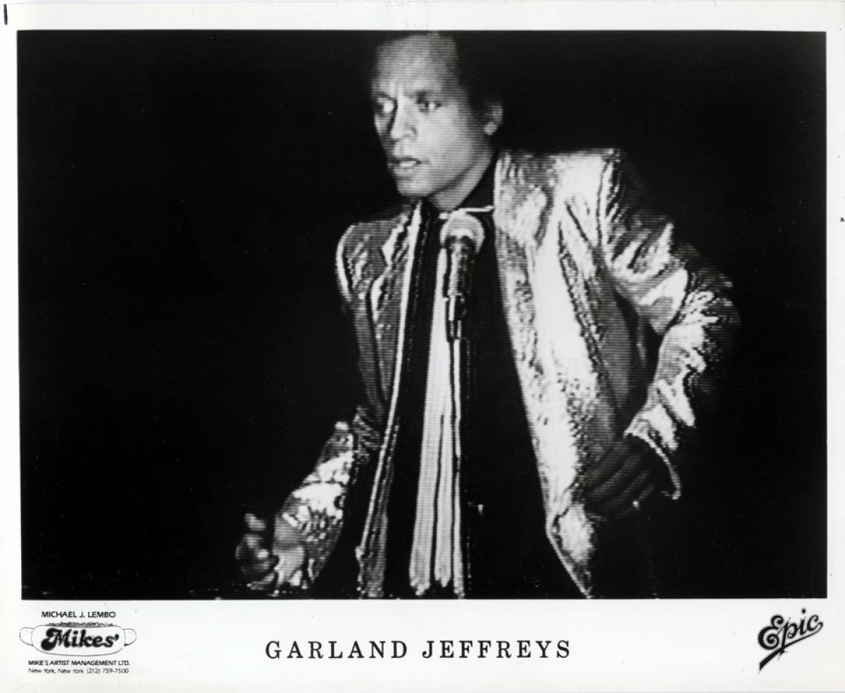 Garland Jeffreys Vintage Concert Photo Promo Print at Wolfgang's