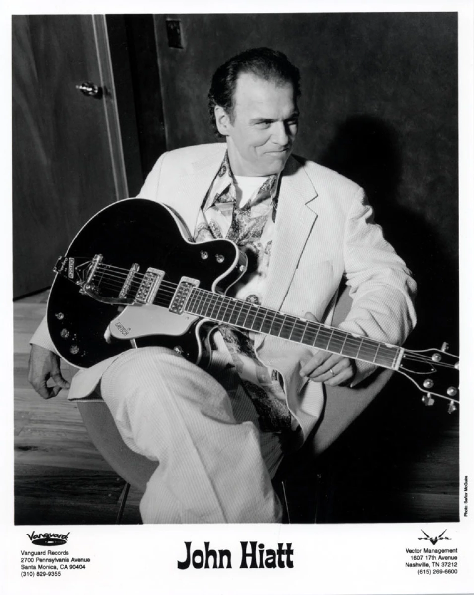 John Hiatt Vintage Concert Photo Promo Print at Wolfgang’s