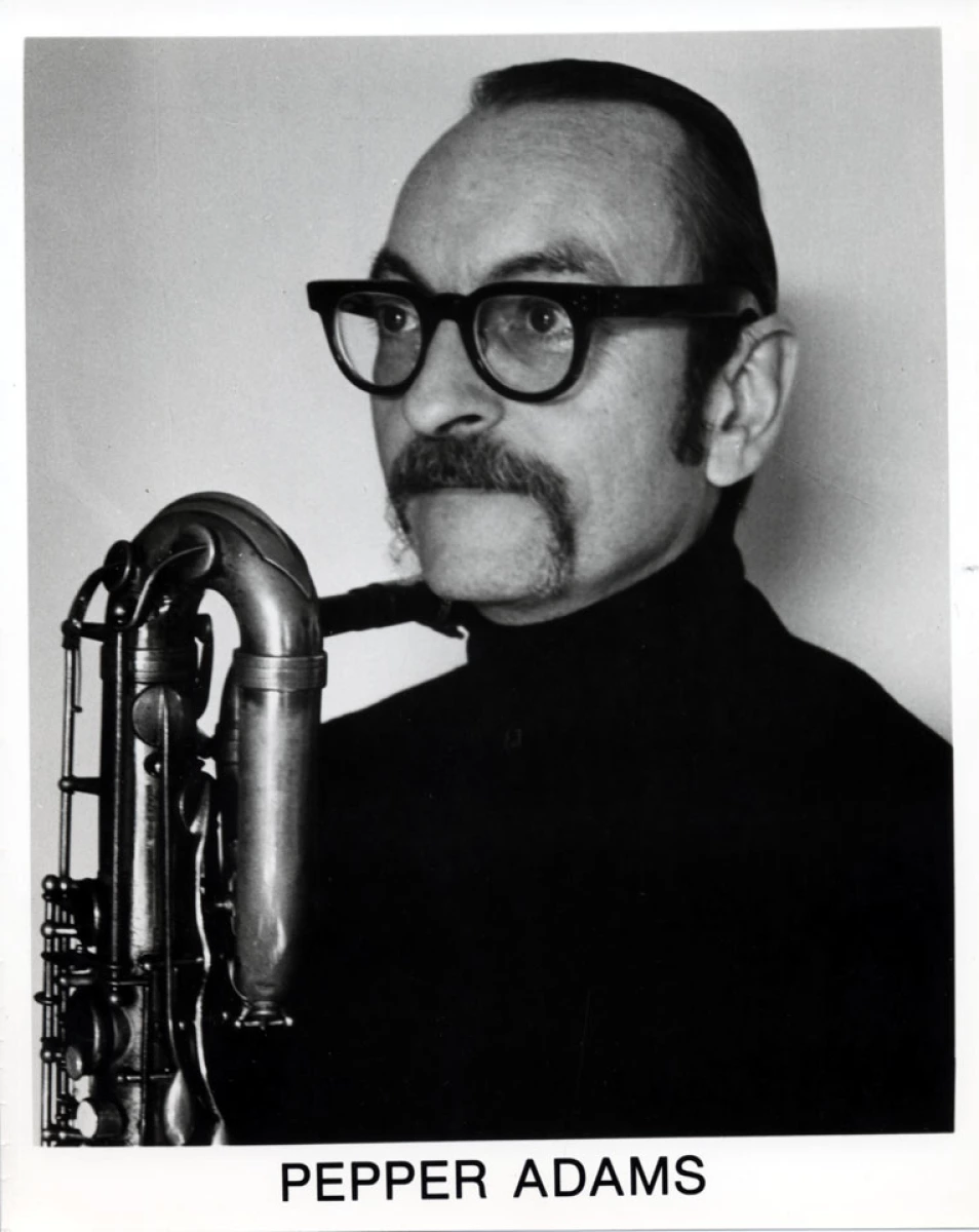 Pepper Adams Vintage Concert Photo Promo Print at Wolfgang's
