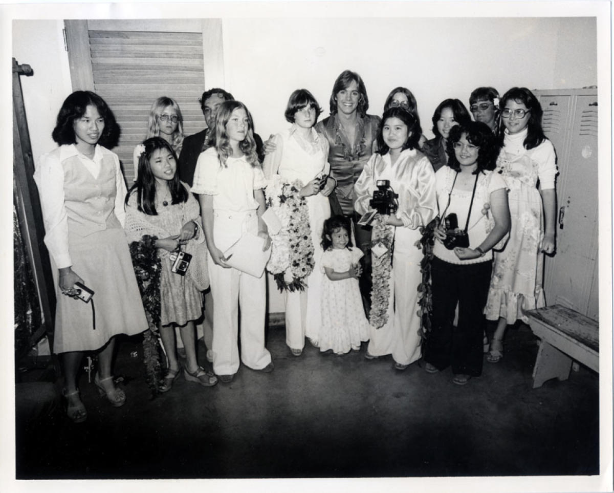 Shaun Cassidy Vintage Concert Photo Promo Print at Wolfgang's