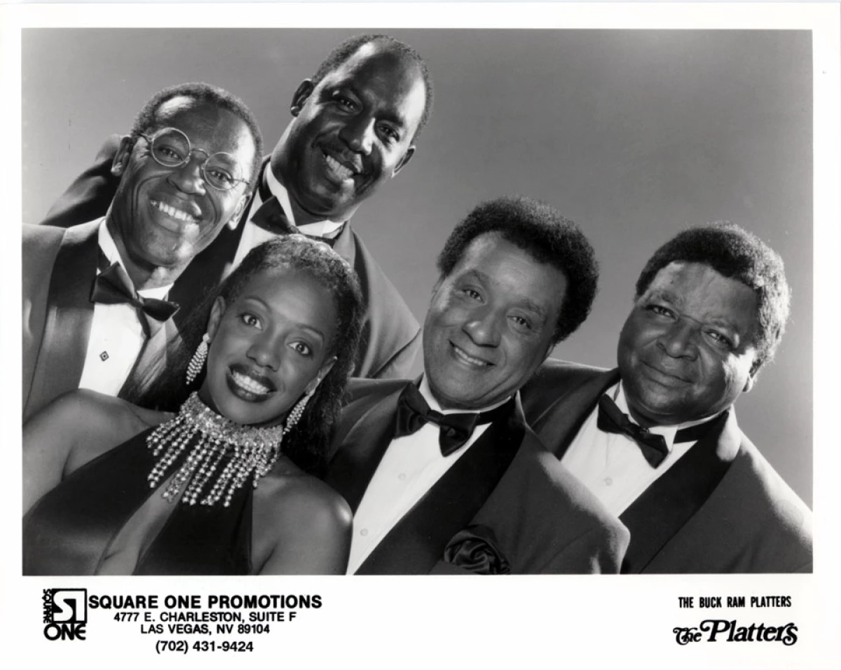 The Platters Vintage Concert Photo Promo Print at Wolfgang's